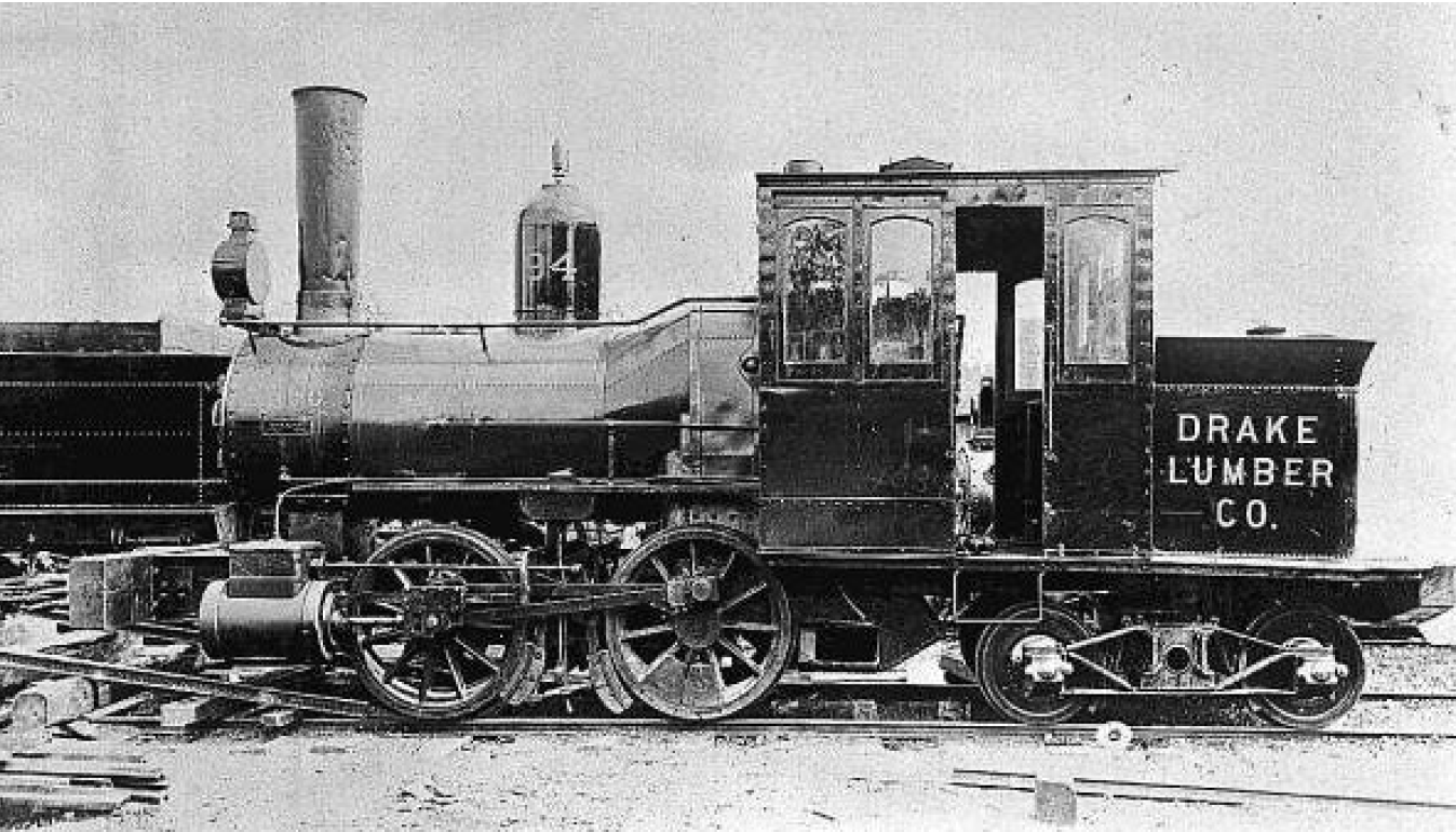 Drake Lumber Locomotive