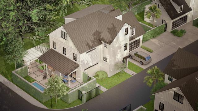 Lot 1 Aerial Rendering